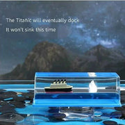 Titanic Pirate Ship Desk Decoration