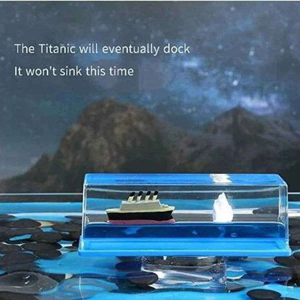 Titanic Pirate Ship Desk Decoration