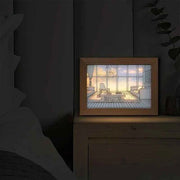 LED Mood Lamp Wall Art - 3 Color Change Modes Romantic Decorative Night Light for Bedroom, Living Room, and Parties