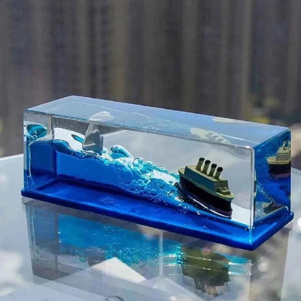 Titanic Pirate Ship Desk Decoration