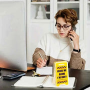 Acrylic Desk Sign Humor