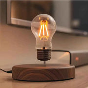 Magnetic Levitation Lamp - Floating Glass LED Bulb for Home Office Desk Decoration, Unique Birthday Gift Novelty Night Light