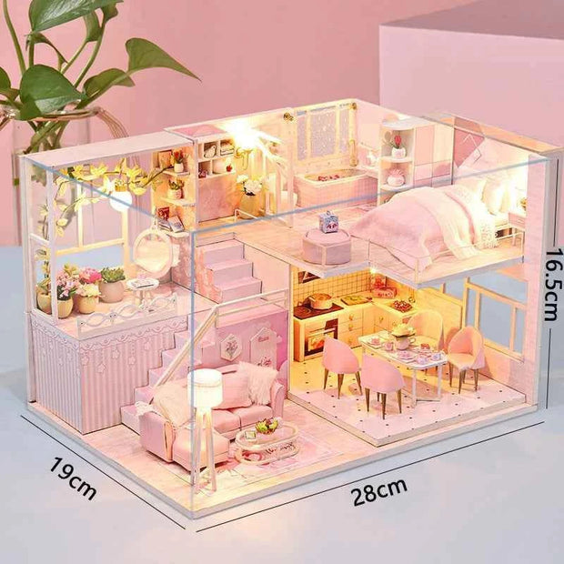 Dollhouse kits for kids