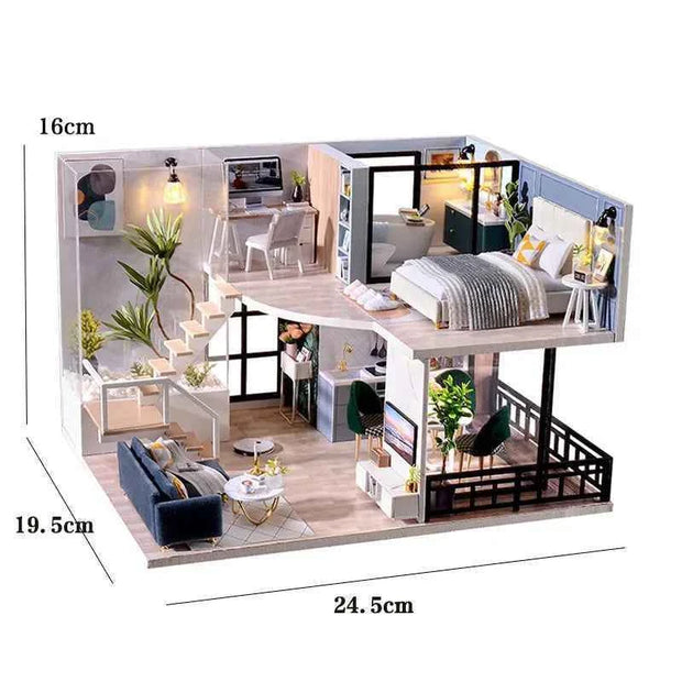 Dollhouse kits for kids