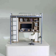 university dormitory bed model