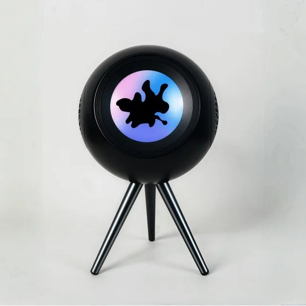 Magnetic Fluid Bluetooth Speaker with Decompressor, Fingertip Control, and Colorful Lighting Effects