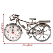 vintage bicycle alarm clock