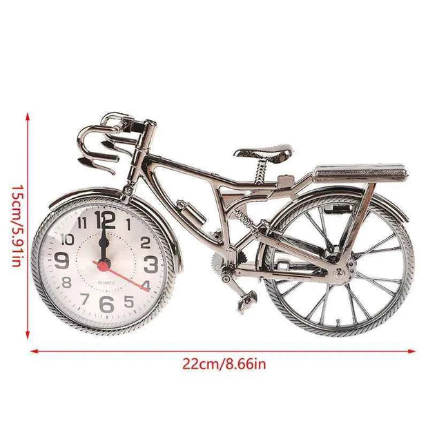 vintage bicycle alarm clock