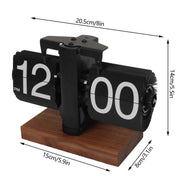 digital flip down clock