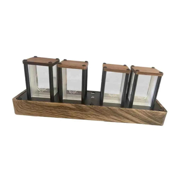 colorful nixie tube clock