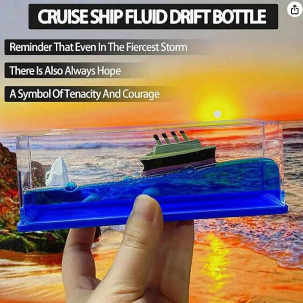 Titanic Pirate Ship Desk Decoration