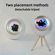 Magnetic Fluid Bluetooth Speaker with Decompressor, Fingertip Control, and Colorful Lighting Effects