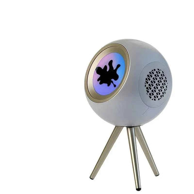 Magnetic Fluid Bluetooth Speaker with Decompressor, Fingertip Control, and Colorful Lighting Effects