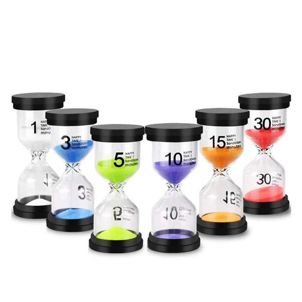 Sand Timer Hourglass - Decorative 1pcs Children Timer Gift for Home Decoration (1/3/5/10/15/30 Hour)