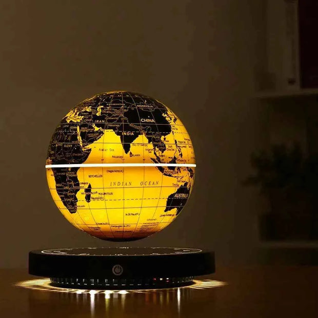 levitating globe lamp