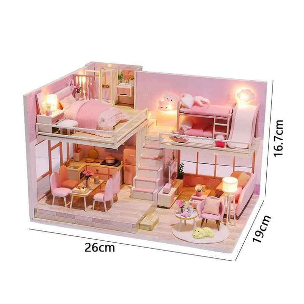 Dollhouse kits for kids